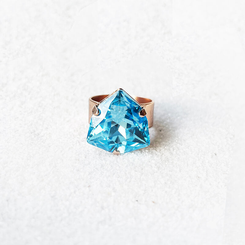 Naya Blue Swarovski Ring