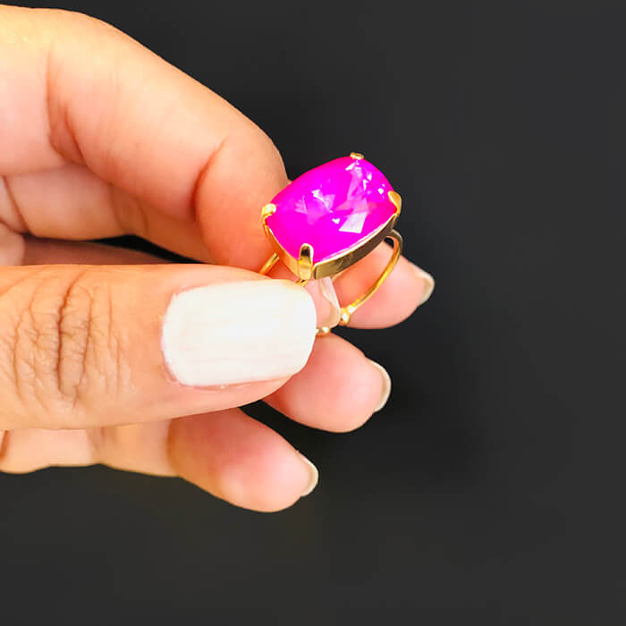 Swarovski deals pink ring